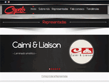 Tablet Screenshot of capelo.net.br